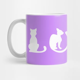 "LOVE" Cats Mug